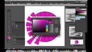 Pie Slice Polar Grid In Illustrator | How To | Colorful Sliced Design | Graphicxtras