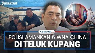 Polda NTT Amankan Enam WNA China di Perairan Teluk Kupang