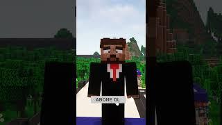 KÖTÜ MAFYA FAKİRİ TUZAĞA DÜŞÜRDÜ!  #minecraft #minecraftshorts