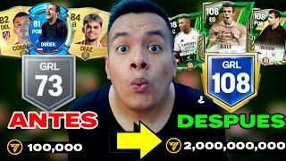  MEJORE CUENTA a SUSCRIPTOR REGALANDOLE JUGADORES de 108 GRL con MUCHOS FC POINTS en FC Mobile