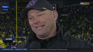 2022 UW @ Oregon football game last few plays original broadcast.