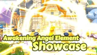 Awakening Angel Element Showcase【Elemental Dungeons/Roblox】