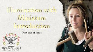 Gilding with miniatum and loose leaf introduction.