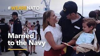 Married to the Navy: Maria’s story - #WeAreNATO