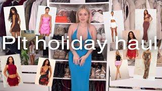 Plt holiday haul | try on