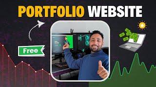 How To Make Portfolio Website for FREE | 2024 Easy Method