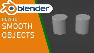 Blender how to smooth objects