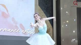 🩰 QIAF 2024: Ilmira Bagautdinova's Mesmerizing Ballet Painting Performance 