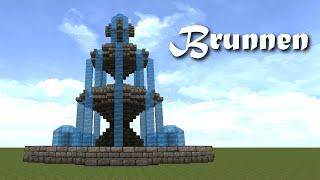 Minecraft Tutorial - Brunnen bauen - build a Fountain