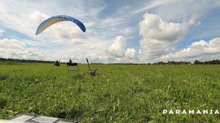 Beautiful clouds. PARAMANIA Tow Flights. Timelaps 12 07 20