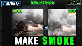 How to make smoke in photoshop 2024