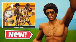 New BRUNO MARS & ANDERSON PAAK Skins in Fortnite | SILK SONIC Bundle | Gameplay & Review