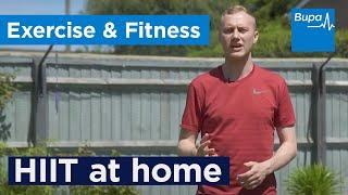 HIIT at home: try our ten minute, follow-along workout | Bupa Health