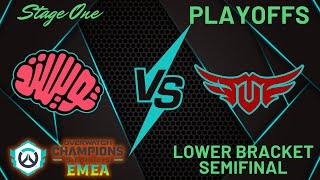 Twisted Minds vs The Ultimates - Playoffs Lower Semifinal | OWCS EMEA Stage 1