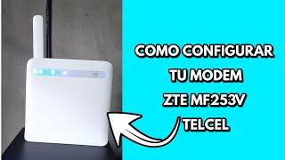 Configurar Tu Módem INTERNET en tu Casa TELCEL, FACIL Y SENCILLO