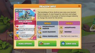 #DML [Weekend] Upgraded KOTH'EZ Dragon - Dragon Mania Legends