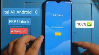 Itel P37 Pro Vision 2 Plus FRP Bypass Google Account lock Remove Without Pc by waqas mobile