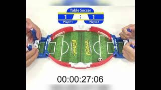 Spannendes Tisch Fussball Duell