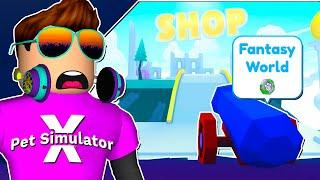 ОТКРЫЛ НОВЫЙ МИР В PET SIMULATOR X В РОБЛОКС?! ROBLOX