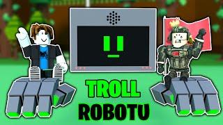 DÜNYANIN EN TROLL ROBOTU İLE TROLLEDİM! | Roblox Gemi Yapma Oyunu | Build A Boat