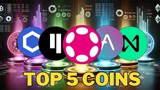 TOP 5 COINS FOR 10-20X | Top Crypto Coins 2025