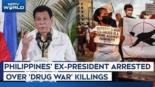 Philippines News | Ex President Rodrigo Duterte Arrested Over Drug War Killings At Manila Airport