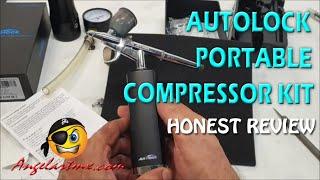 AUTOLOCK PORTABLE COMPRESSOR KIT HONEST REVIEW AIRBRUSHING