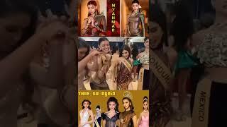 Clip Dancing so hot of Miss Grand Myanmar Thae Su Nyein with Contests Beauty Queen MGI