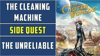 The Cleaning Machine: Find Acid Steeper | Side Quest | Unreliable The Outer Worlds