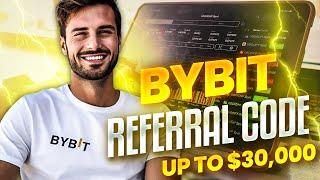 Bybit Referral Code Gives You up to $30000 BONUS RIGHT NOW