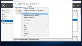 Enable and Set DNS Scavenging in Windows Server 2016