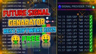 future signal software 2025 | Binary options | Advanced signals generator #binaryoptions