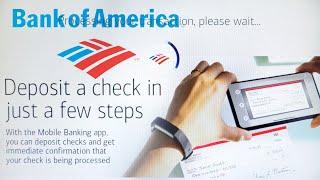 How to Deposit check on mobile phone | Bank of America 