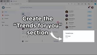 15. Designing the Application's "Trends For You" Placeholder with Tailwind CSS