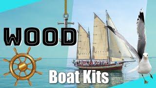 Wood Boat Kits - Wooden Boat Making - Wood Boat Plans Stitch & Glue - Large Wooden Boat Building