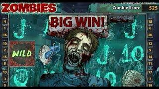 Zombies Slot Machine Free Spins Bonus - NetEnt Slots