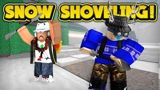 ROBLOX SNOW SHOVELING SIMULATOR