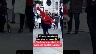 Nia Sharma dance on street side in central London #bollywood #shorts #dance #niasharma
