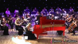 Valentina Lisitsa plays Rachmaninoff Paganini Rhapsody & Tchaikovsky Piano Concerto #1 2019