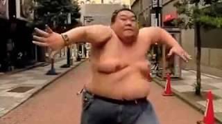 Fat Chinese running