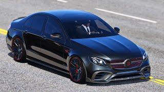 GTA5 Modding Real cars  Mercedes E63 W213 Brabus