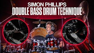 Simon Phillips' Double Bass Drum Technique: Leading with Right or Left?