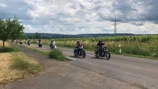 Magic Bike 2018 bei Hallgarten, Harley-Davidson Parade Samstag