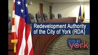 Redevelopment Authority of the City of York (RDA) Meeting - 6/18/2025
