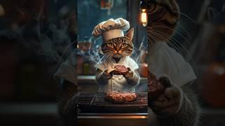 Cooking cat