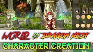 Character Creation Global Release World Of Dragon Nest