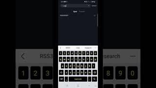 New Coin (Crypto) RSS3 has been Listed On Bitmart