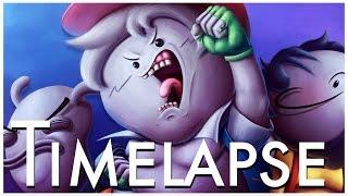 TIMELAPSE - OneyPlays Pokemon Red