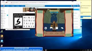 How to use auto keyboard presser for roblox games