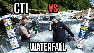 CT1 SEALANT vs waterfall... the results were shocking!!